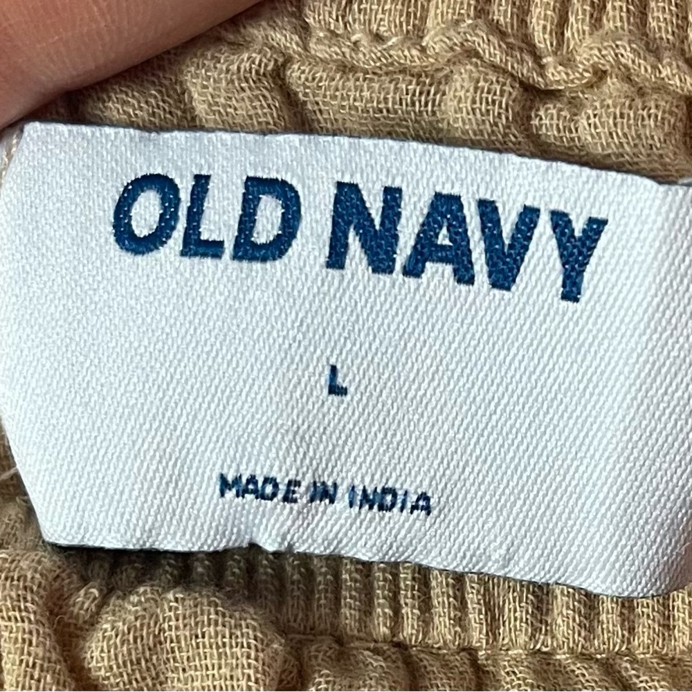 Old Navy Khaki Dress Size Large